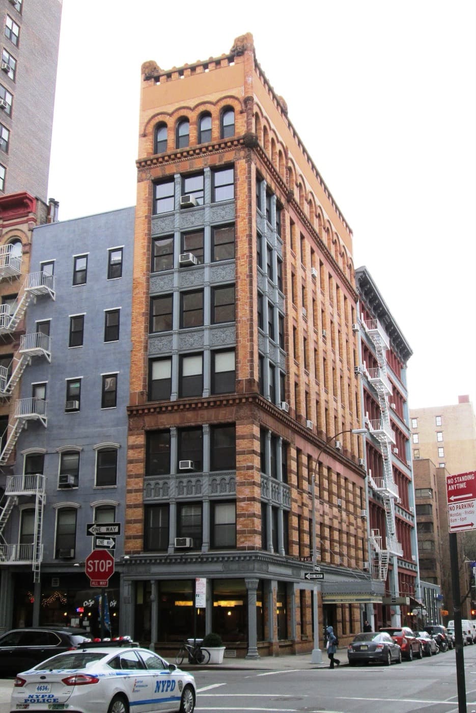 Mercer Square (250 Mercer Street / 14 West 4th Street), 250 Mercer Street, New York, NY 10012, Manhattan — Prewar loft-and-manufacturing buildings converted to residential, 1908